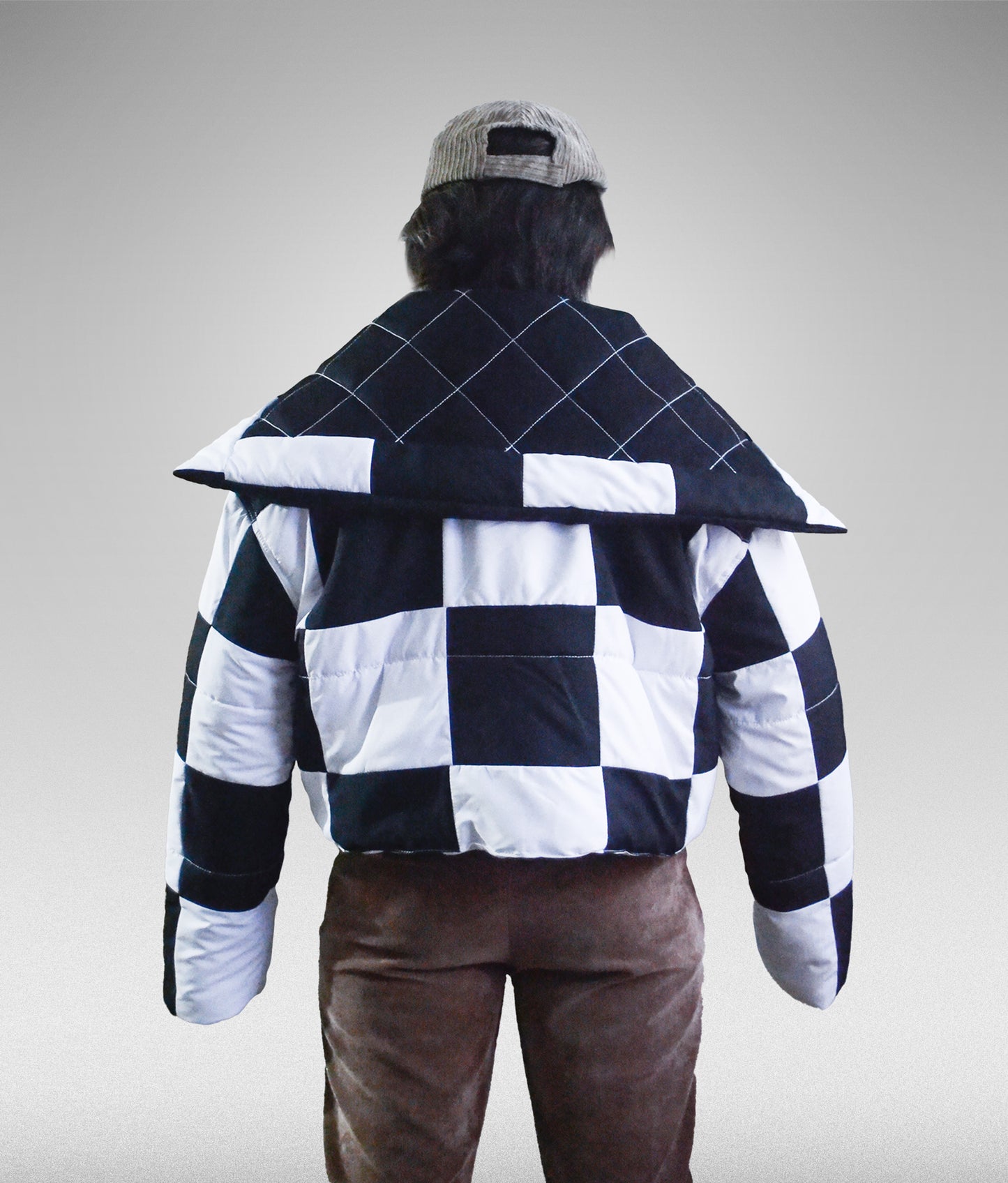 Chess puffer jacket - B&N
