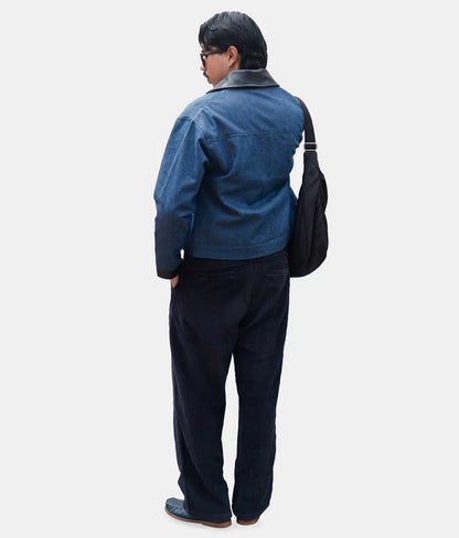 Denim workwear jacket - azul crudo