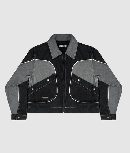 Denim biker neo retro - Negra