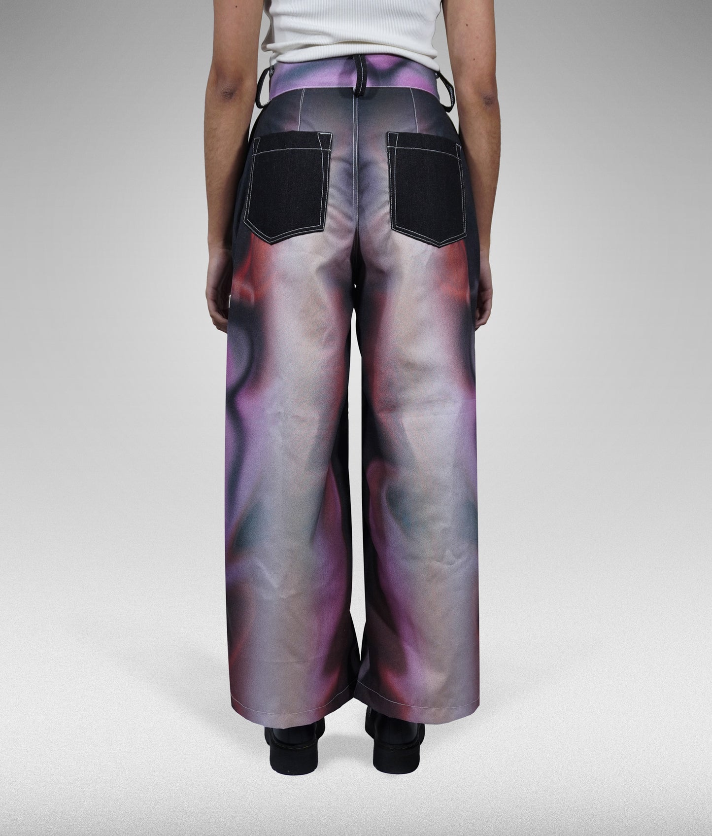Experimental Wide leg pants - Tornasol