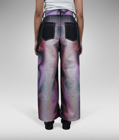 Experimental Wide leg pants - Tornasol