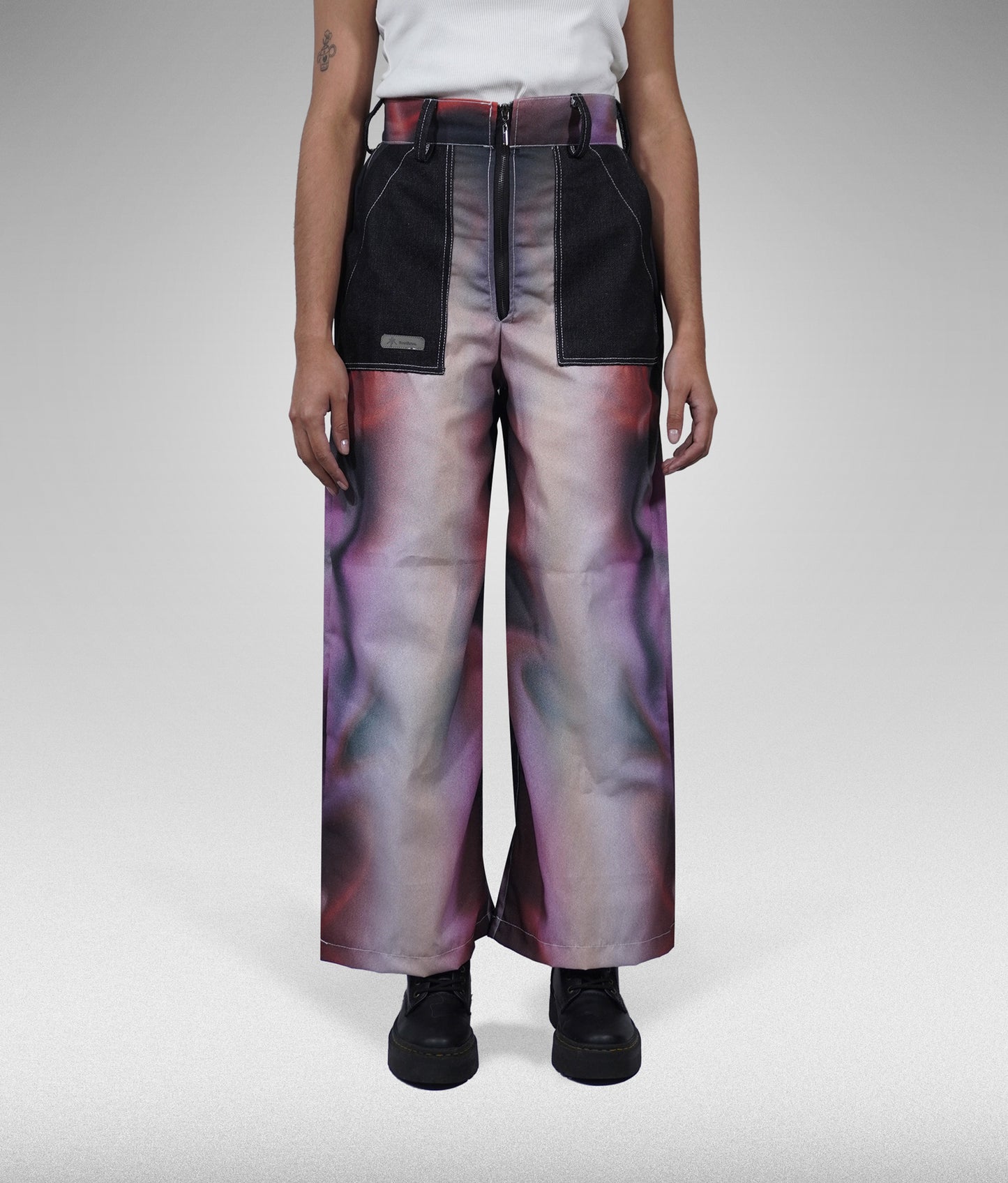 Experimental Wide leg pants - Tornasol