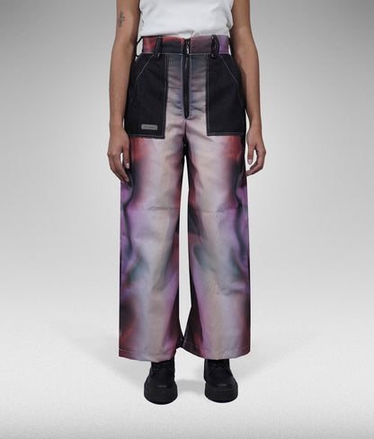 Experimental Wide leg pants - Tornasol