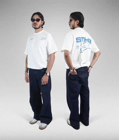 STHR regular fit tee - Blanca