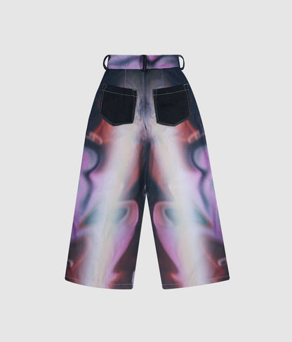 Experimental Wide leg pants - Tornasol