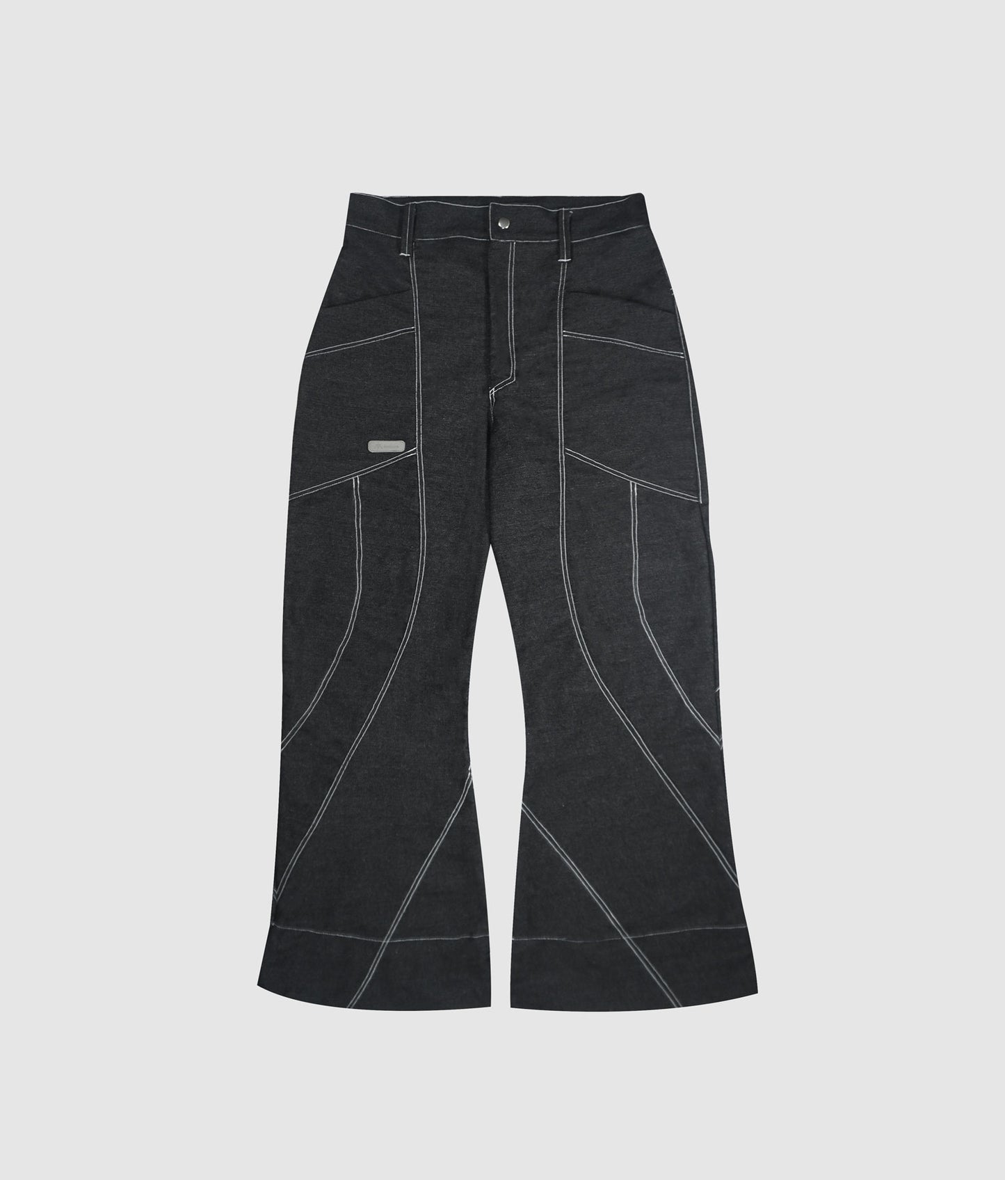 Southue denim flare pants - Negro