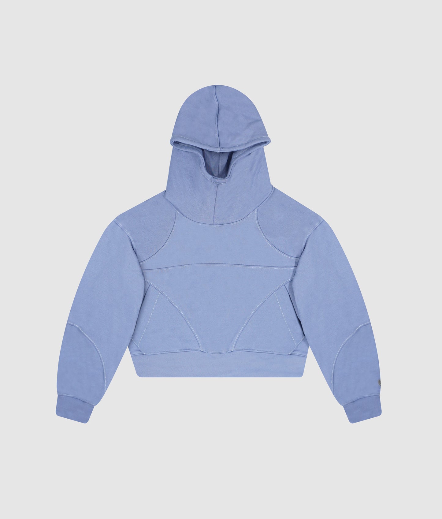 Star hoodie boxy fit - Azul claro