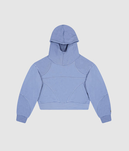 Star hoodie boxy fit - Azul claro