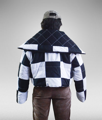 Chess puffer jacket - B&N