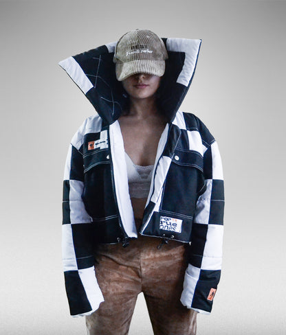 Chess puffer jacket - B&N