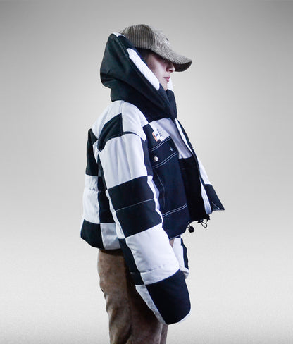 Chess puffer jacket - B&N
