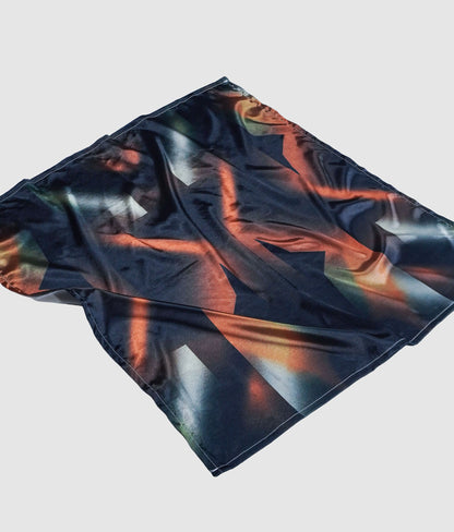 Light spectrum bandana - Negro + Naranja